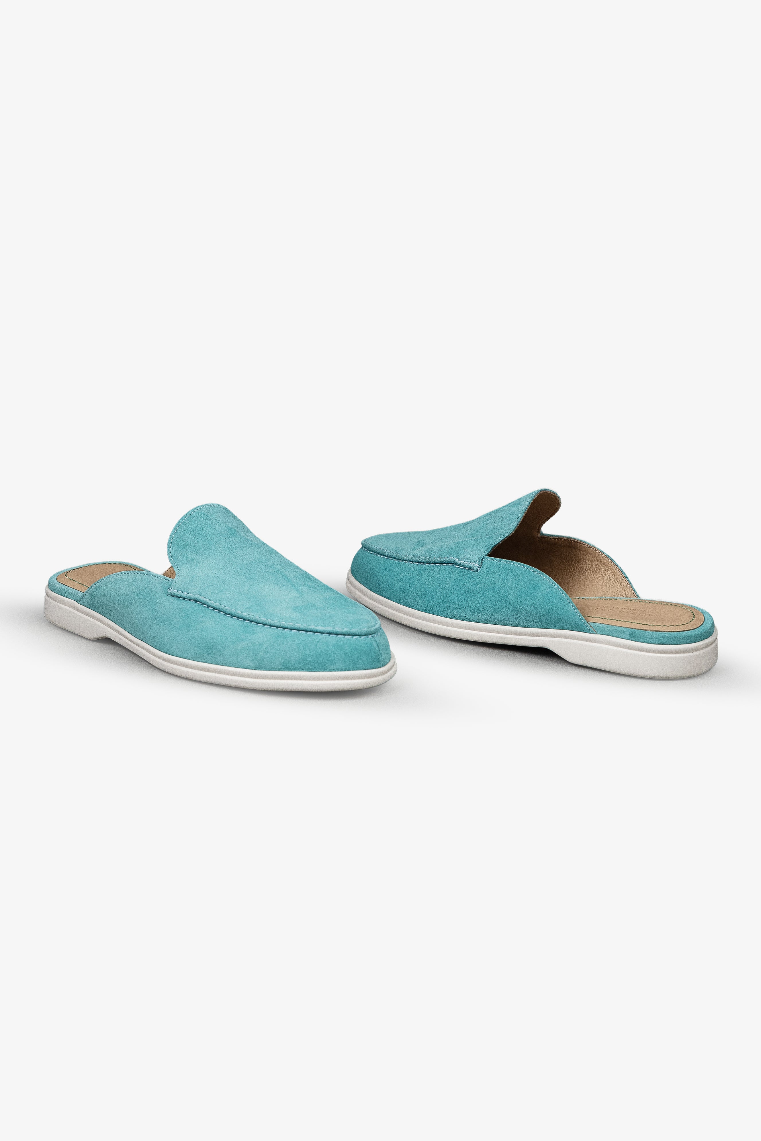 Italian Suede Mules