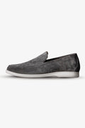 Anthracite Italian Suede Loafers