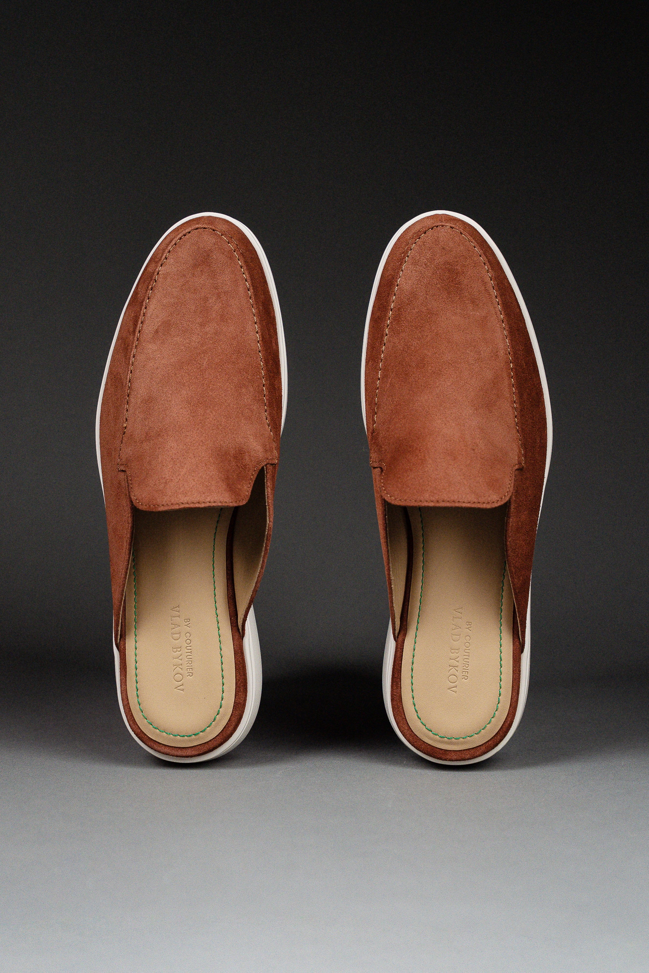 Mules in Soft Italian Suede