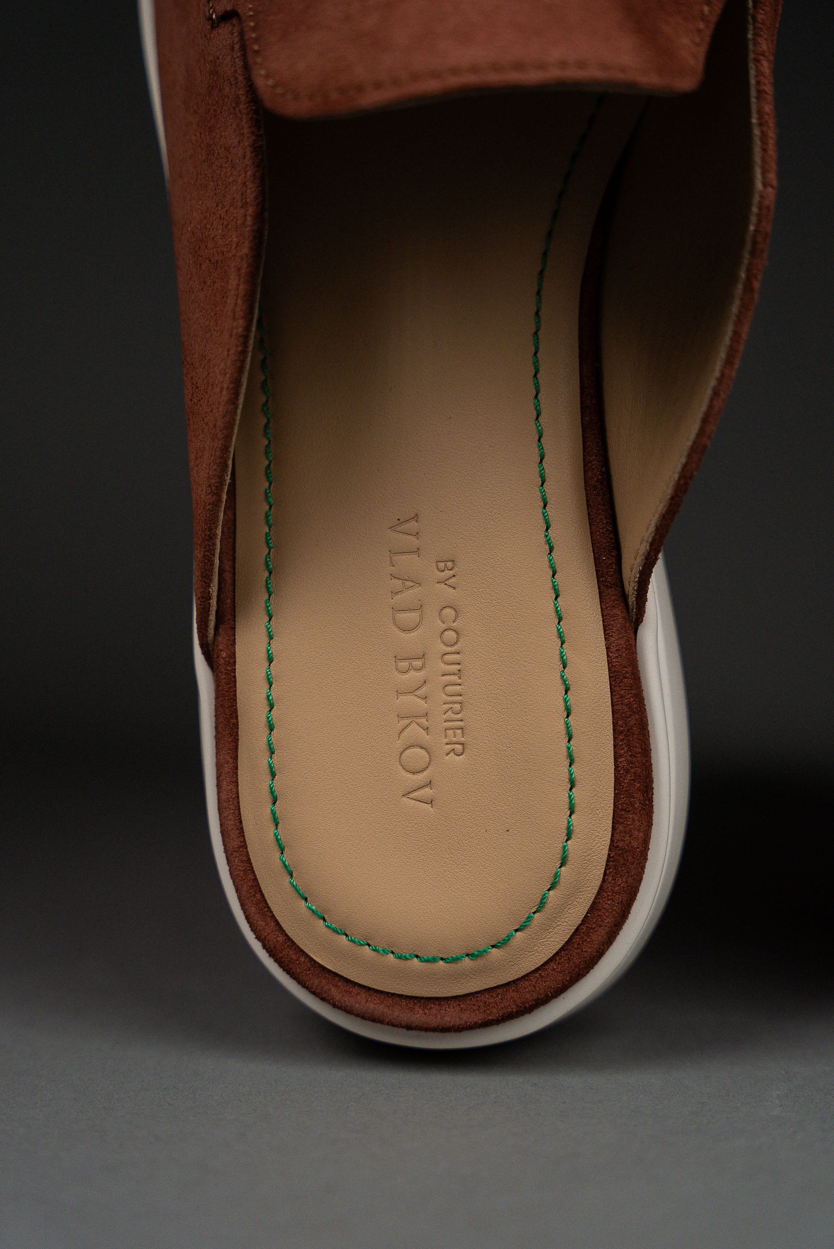 Mules in Soft Italian Suede