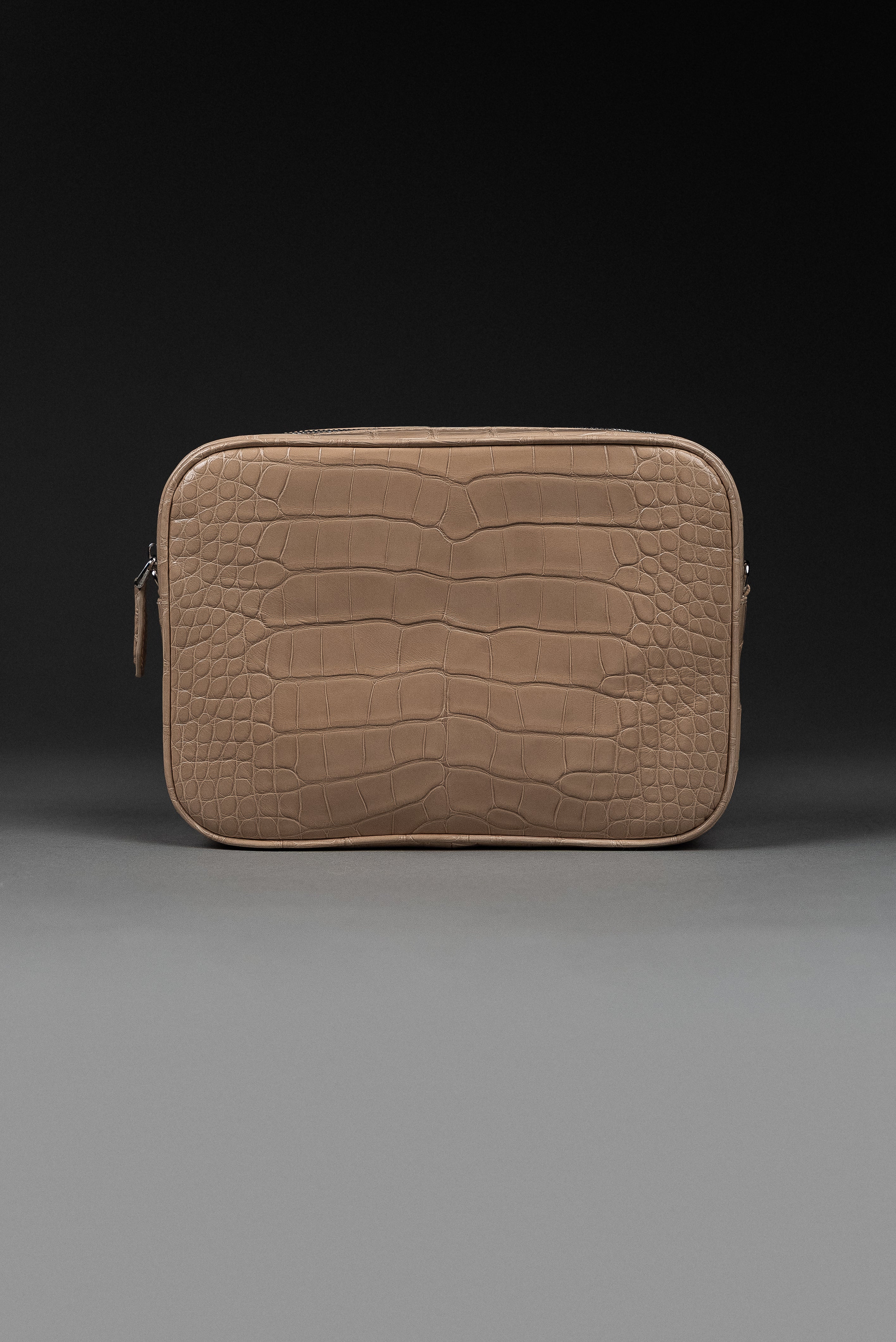 Cross-body Bag in Glazed Crocodile