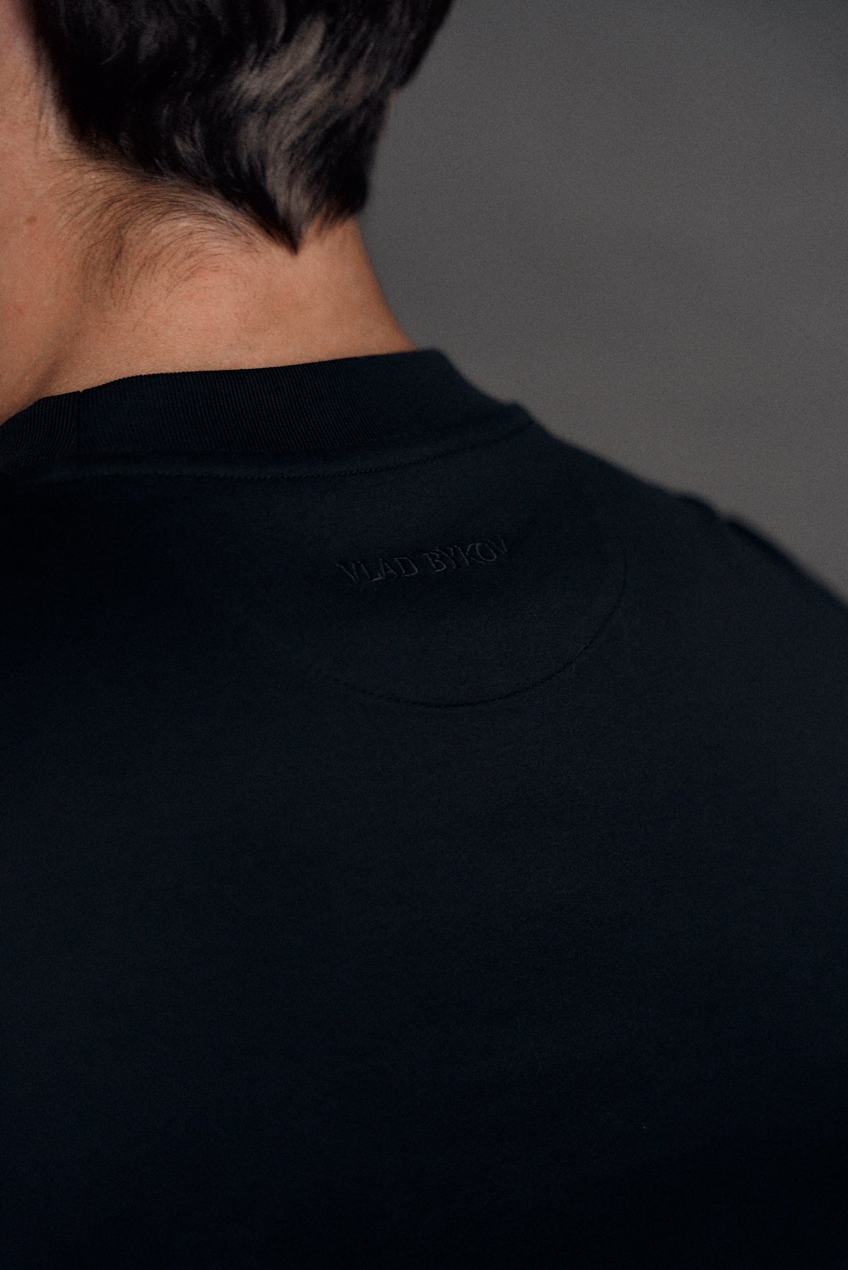 VLAD BYKOV — 100% Cotton Double Knit T-Shirt